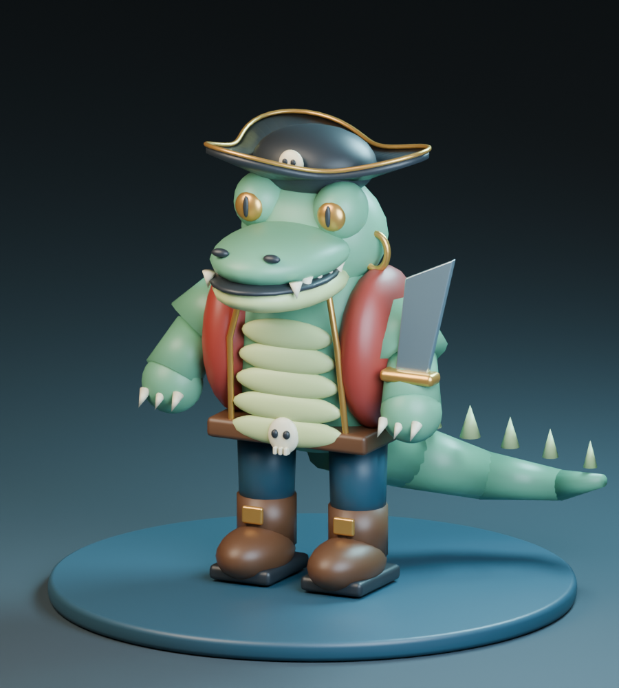 The Crocodile Pirate
