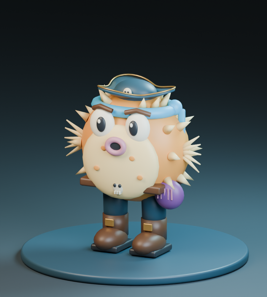 The Pufferfish Pirate